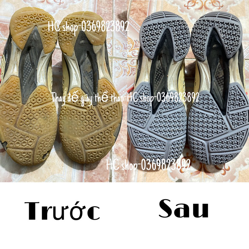 Nhận Thay đế giày thể thao mòn-thủng