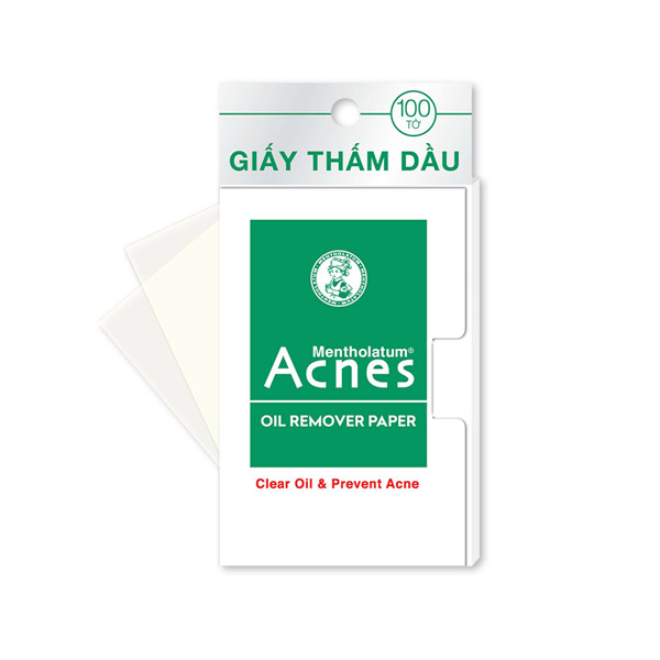 {Quà Tặng Không Bán} Giấy thấm dầu CHARME Acnes Oil Remover Paper (50 tờ/gói)