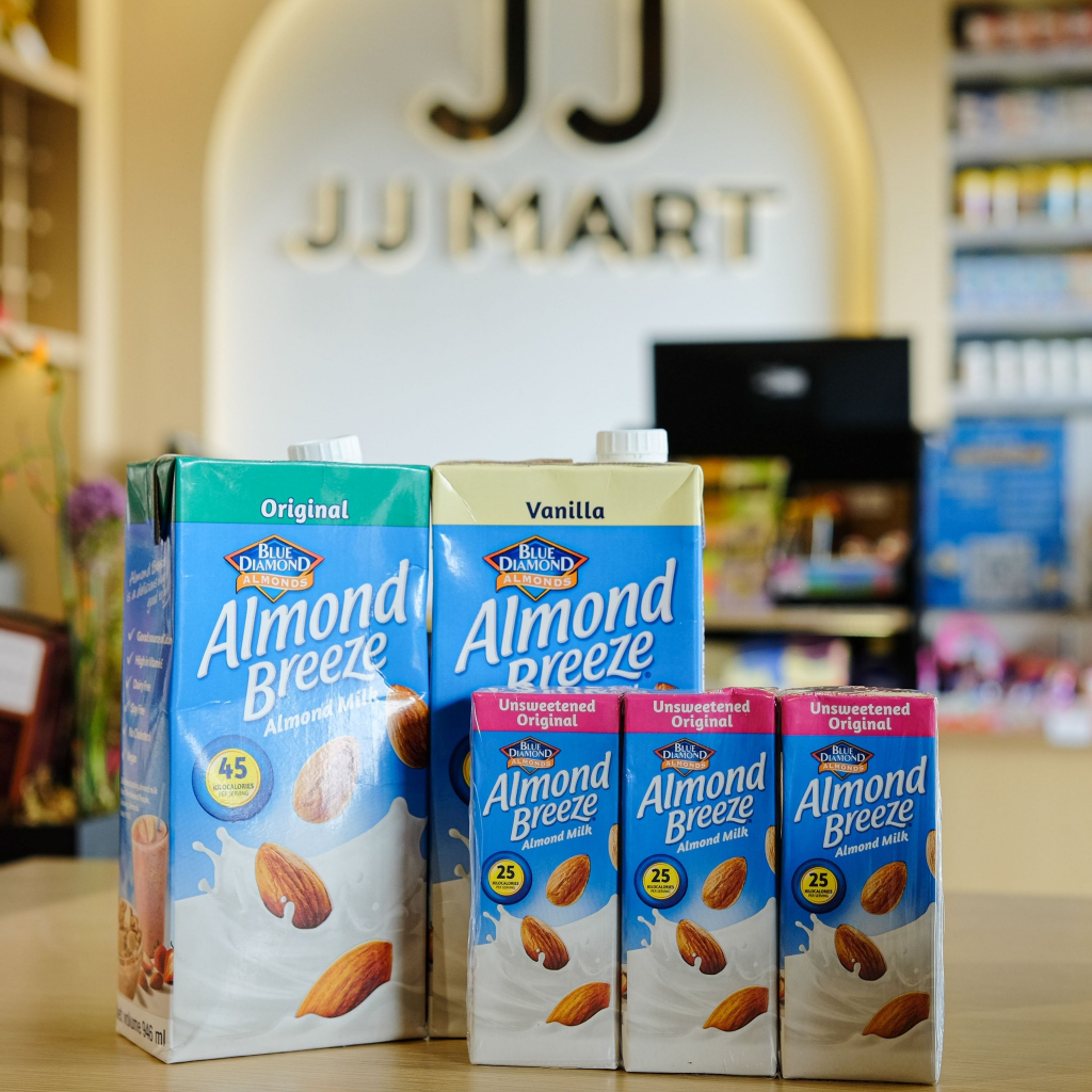 ALMOND BREZZE | Sữa Hạnh Nhân Nguyên Chất - Sữa Hạt Lactose - Dành Cho Người Ăn chay