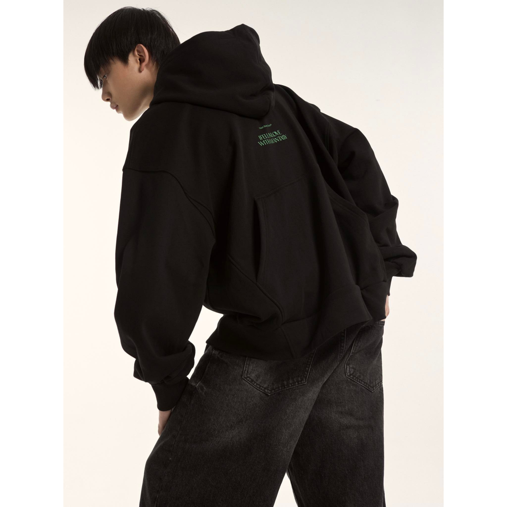 Áo hoodie in graphic HBS SCI-FI WOMAN HOODIE