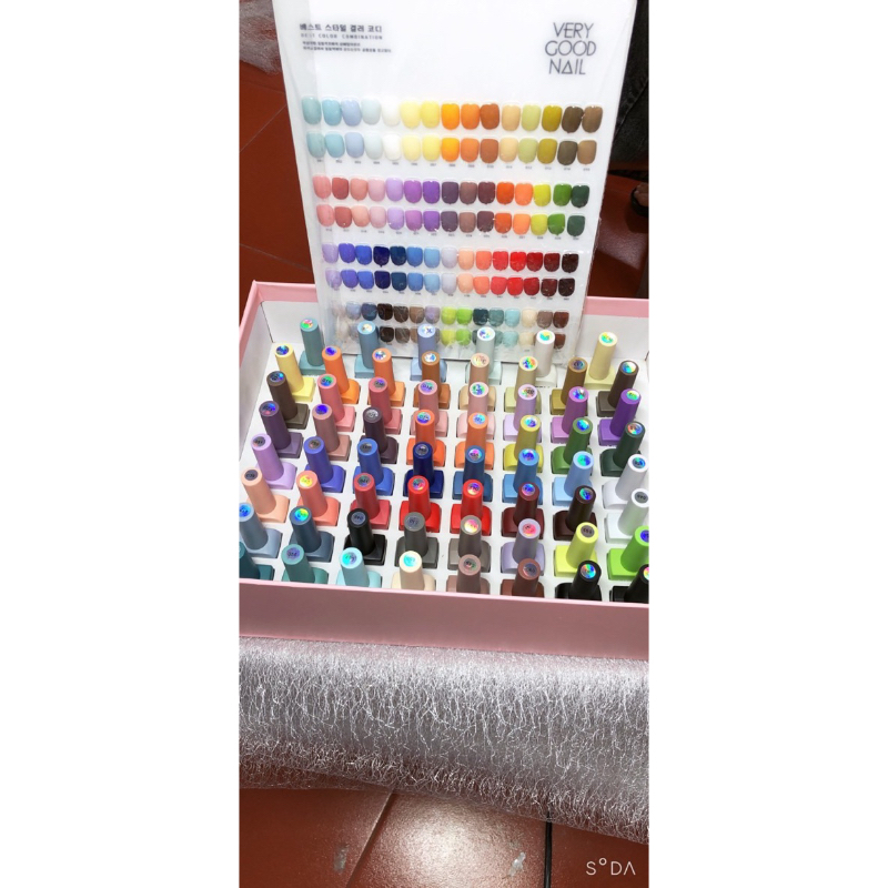 Set sơn gel Very Good Nail 60 màu - BÁN LẺ TỪNG CHAI THEO MÀU - hàng chính hãng