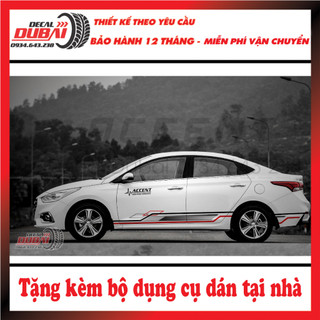 Tem Dán Xe Huyndai Accent Thể Thao Mẫu Mới