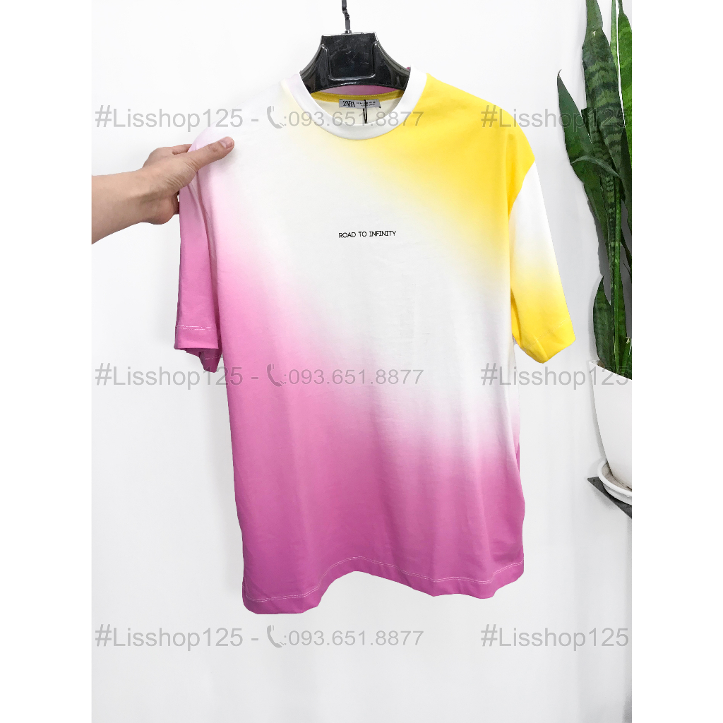 Áo Phông Nam ZARA Authentic Phối Màu Trẻ Khỏe