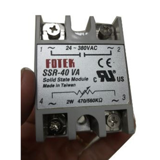 Relay bán dẫn ssr 40va, 40aa, 40da, 40va-h, 40 da-h, 40aa-h