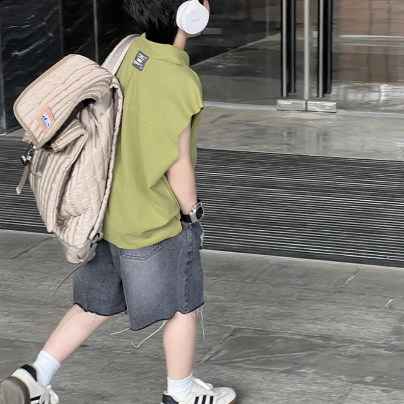 ÁO POLO CHO BÉ ,MÀU KEM VÀ XANH PHOM CỰC ĐẸP