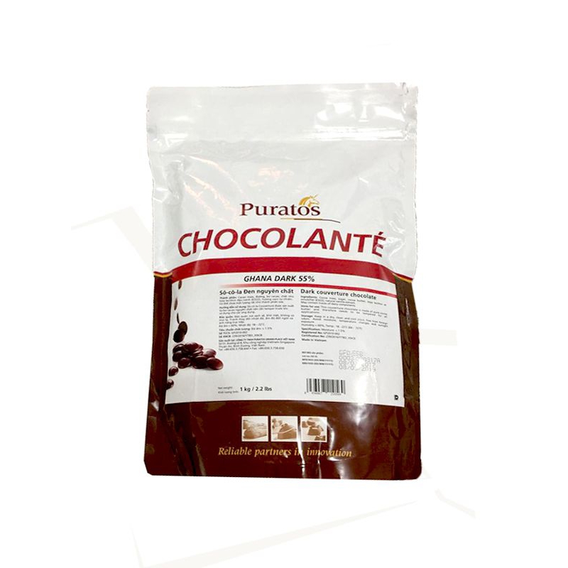 Socola nút 75% , 55% Grand Place 100g