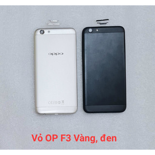 Bộ vỏ Oppo F3 (gồm vỏ, xương, kính cam, nút bấm, khe sim)