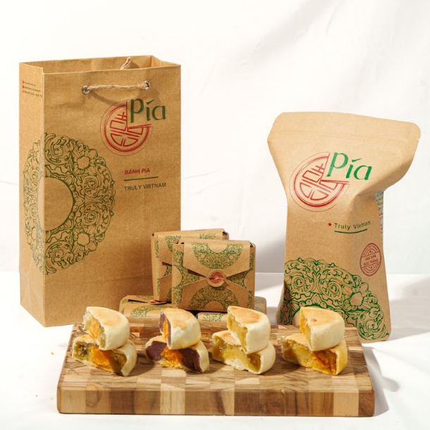 Túi Zip Bánh Pía 4 Bánh Ngẫu Nhiên