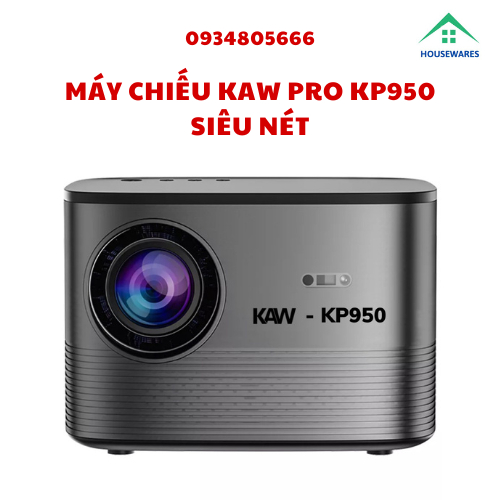 Máy chiếu KAW Pro KP950 Phiên bản siêu nét cao cấp, âm thanh sống động-bảo hành 12 tháng