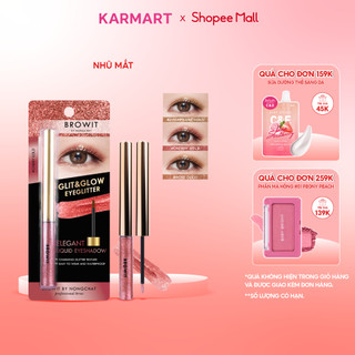 Nhũ mắt Browit Glit & Glow Eyeglitter 3g