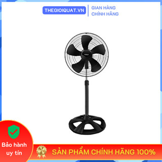 Quạt đứng công nghiệp Hali DC-199C công suất 80W sải cánh 45cm - Hàng chính hãng