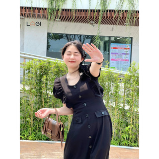 Váy thiết kế vai bèo siêu tôn dáng Bigsize từ 50kg đến 80kg