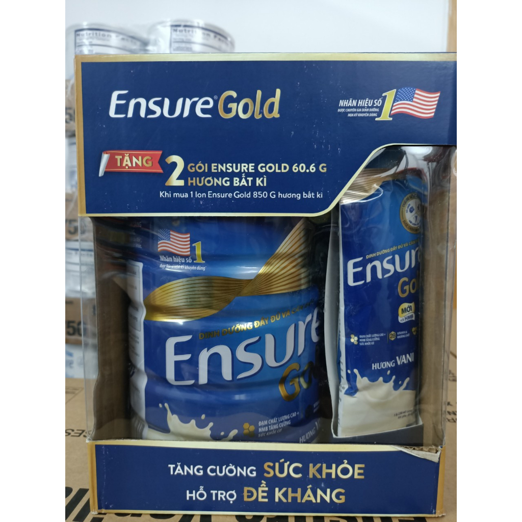 Ensure gold kèm 2 gói ensure