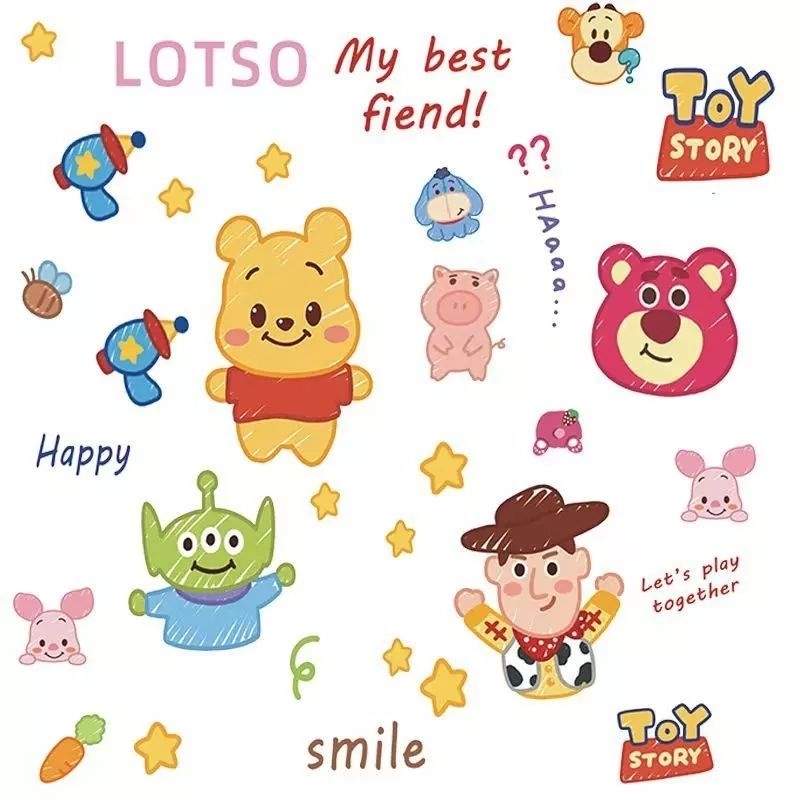 Sticker Miếng Dán Cute, Miếng Dán Hoạt Hình Ngộ Nghĩnh Đáng Yêu Dán Laptop, Bình Nước, Mũ Bảo Hiểm, Đồ Dùng Học Tập ...