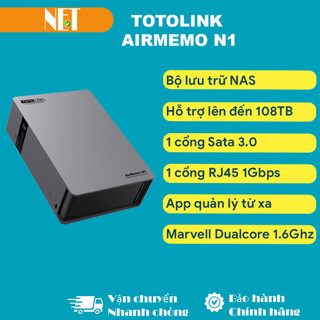 Nas ổ cứng mạng AirMemo N1 hiệu TOTOLINK bảo hành chính hãng 12 tháng
