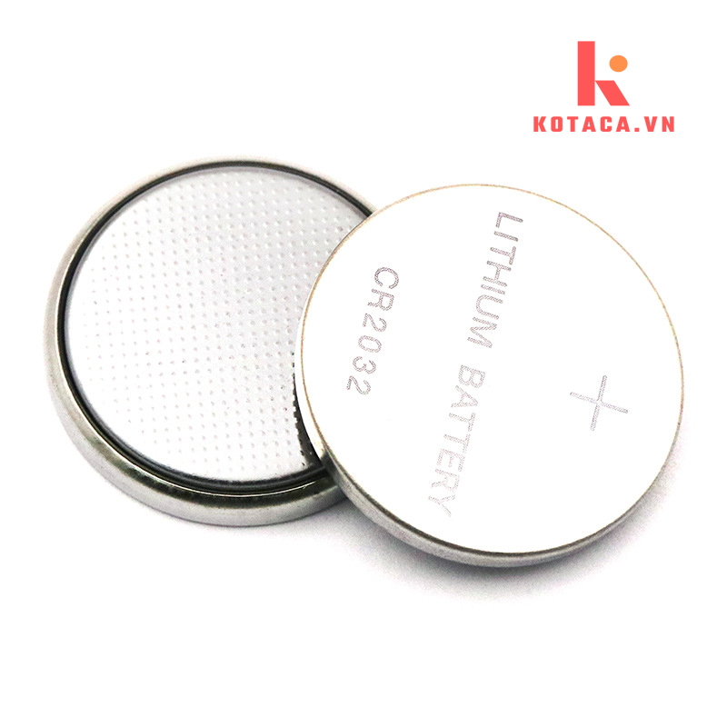 Vỉ 5 Viên Pin Dẹt Pin Thay Đồng Hồ Điều Khiển Chìa Khóa Ô Tô CMOS CR2032, Pin cúc cáo lithium