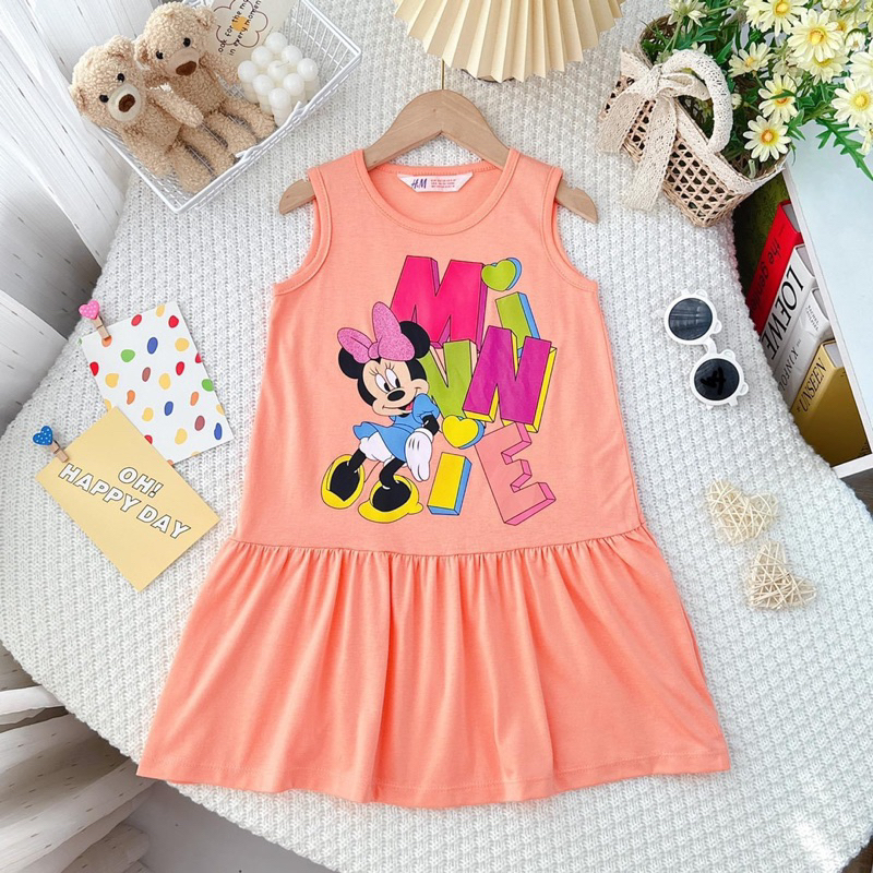 ♥️  Váy Sát Nách, Thun Cotton In 3D Mềm Mịn