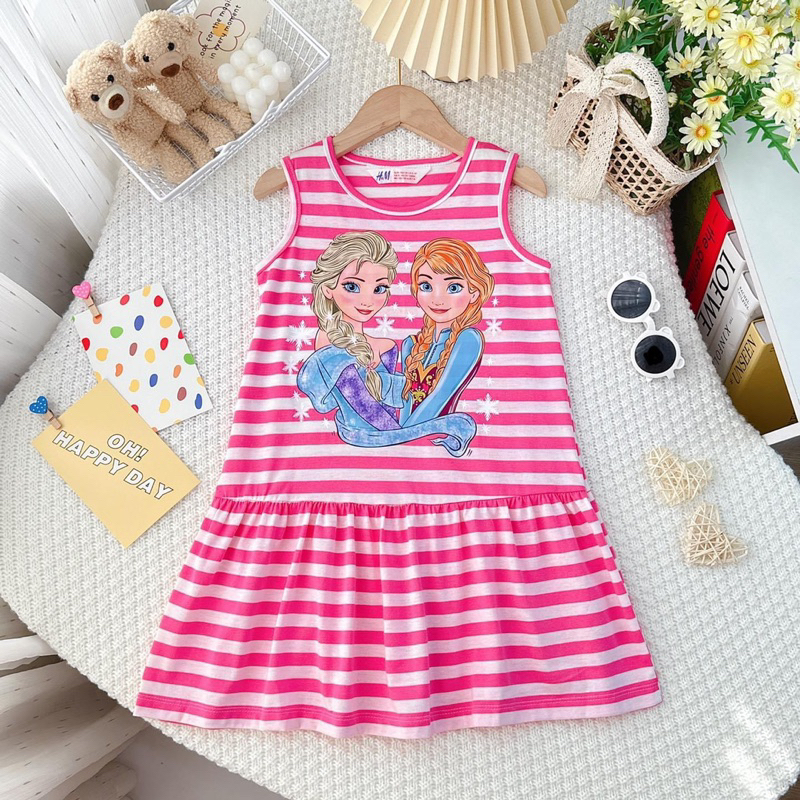 ♥️  Váy Sát Nách, Thun Cotton In 3D Mềm Mịn