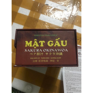 Cao xoa bóp MẬT GẤU( Mua 3 tặng 1)