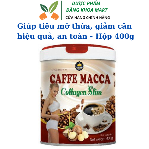 Cafe giảm cân Macca Collagen Slim ,giúp giảm cân,tăng cường chuyển hóa chất béo
