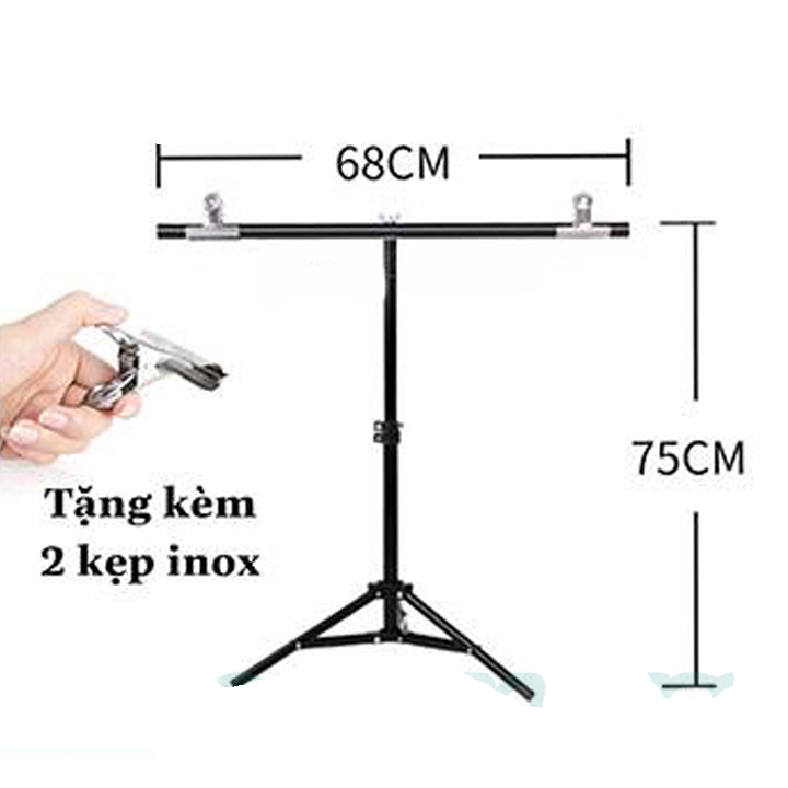 Khung giá treo phông AMBITFUL CHÍNH HÃNG chụp ảnh sản phẩm, livestream  - 686.camera Hà Nội
