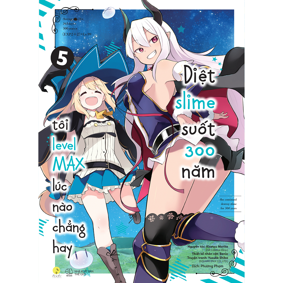 Sách - Combo: [Manga] Diệt Slime Suốt 300 Năm (Tập 3 + 4 + 5 + 6 + 7)