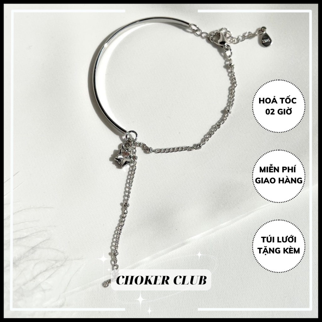 Vòng tay kiểu đính ngôi sao B40 Choker Club