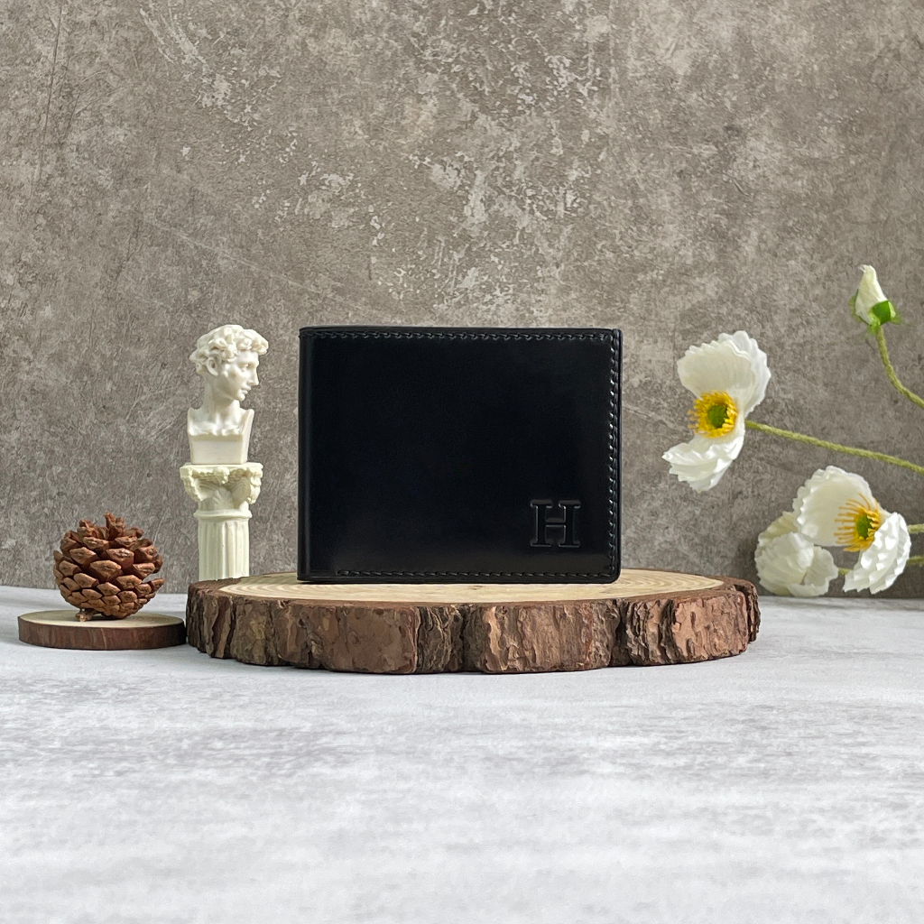 Ví nam Homme Messina 2.0 - Handmade shell cordovan leather wallet