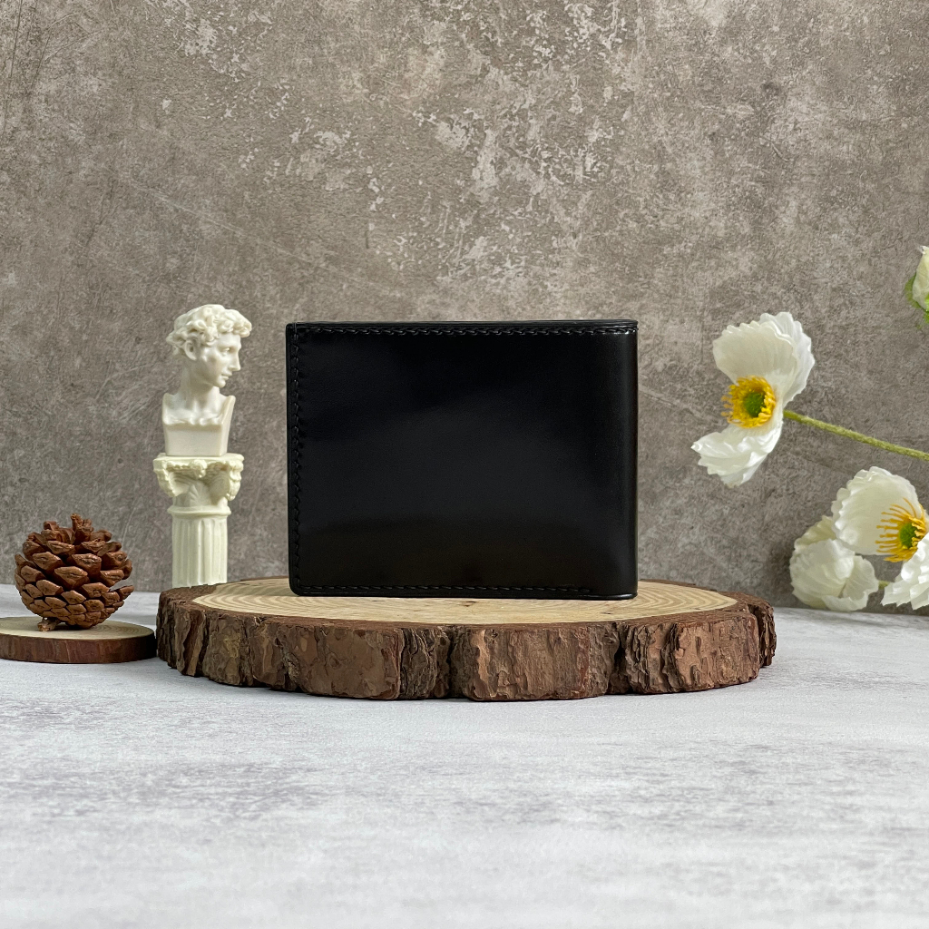 Ví nam Homme Messina 2.0 - Handmade shell cordovan leather wallet