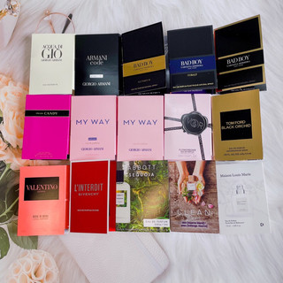 Vial nước hoa các loại sample dùng thử tiện dụng