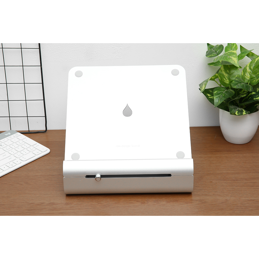 Đế Tản Nhiệt RainDesign (Usa) Ilevel2 Adjustable Height Silver-Hàng Chính Hãng