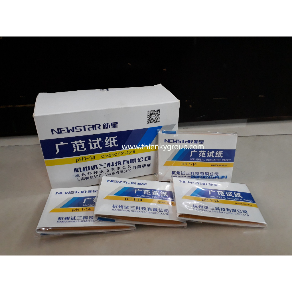 Giấy Quỳ Tím, giấy Đo Độ PH 1-14 Newstar