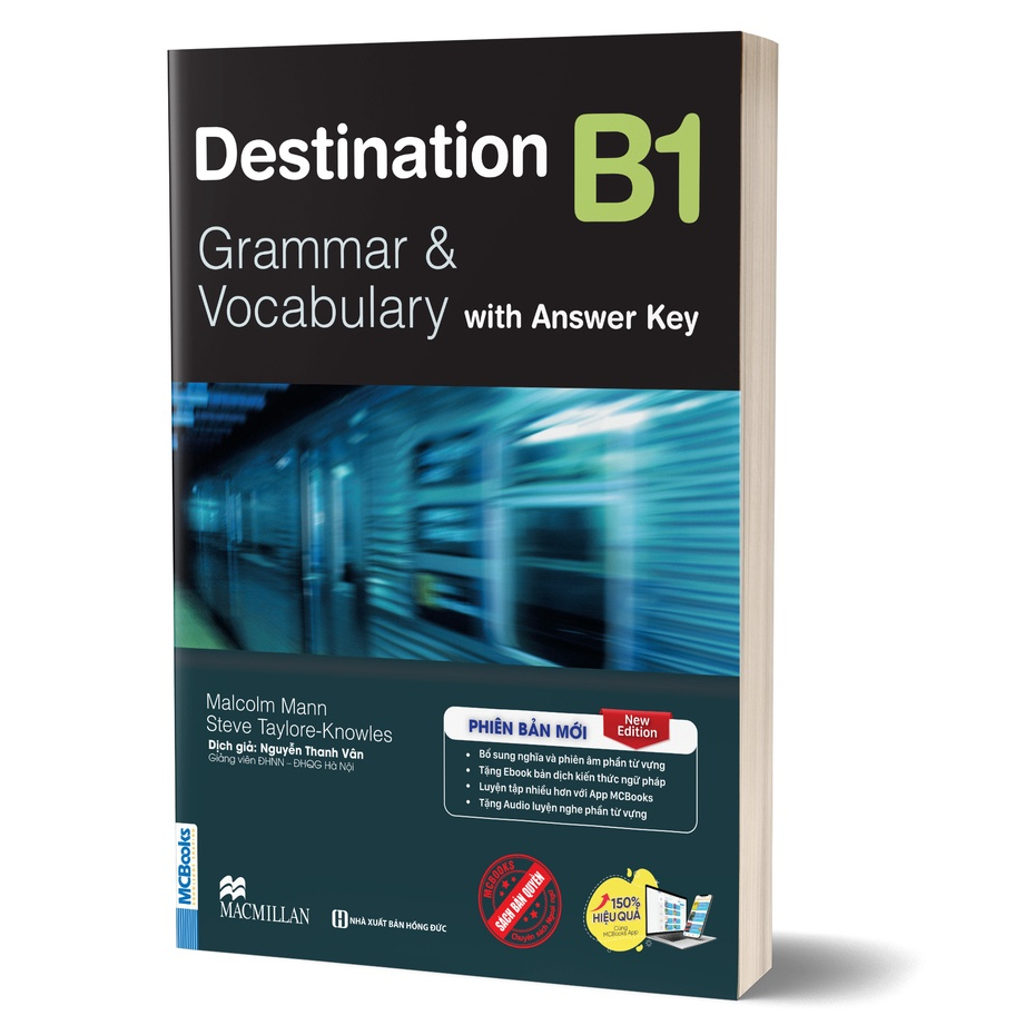 Sách Destination B1 Grammar &amp; Vocabulary with Answer Key