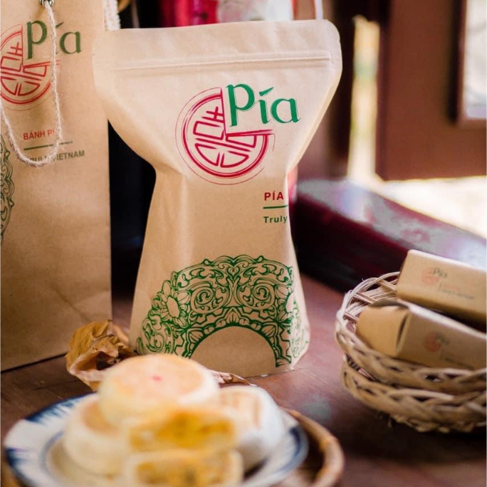 Túi Zip Bánh Pía 4 Bánh Ngẫu Nhiên