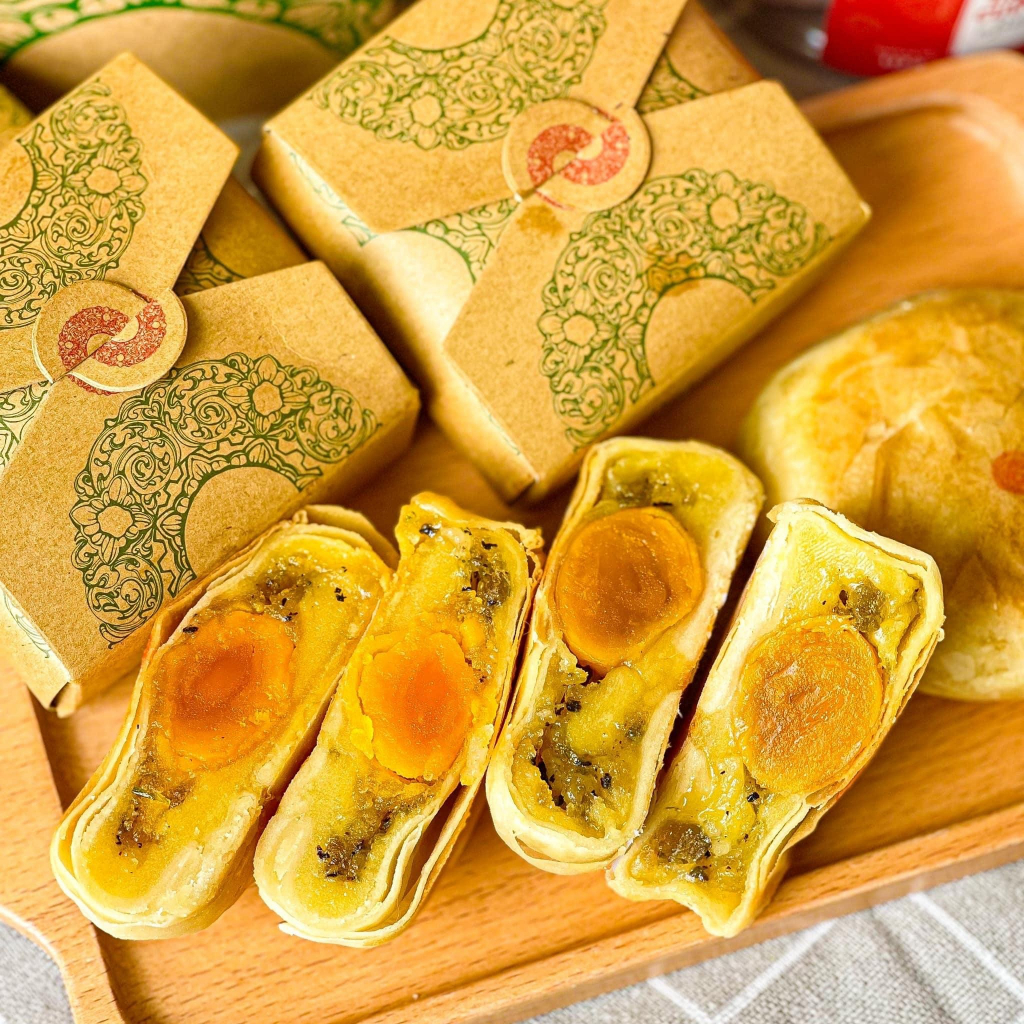 Túi Zip Bánh Pía 4 Bánh Ngẫu Nhiên