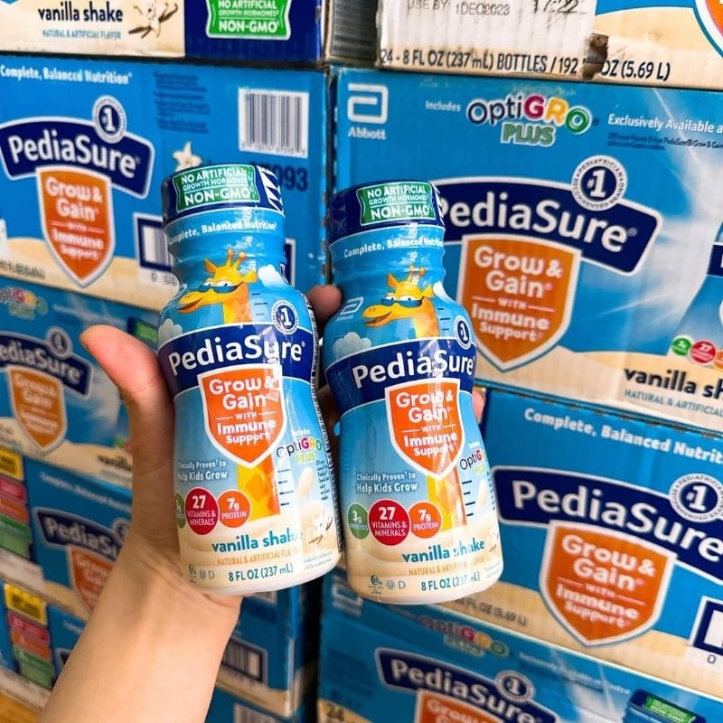 Sữa nước Pediasure Mỹ chai 237ml cho trẻ tư 2-13 tuổi date mới nhất