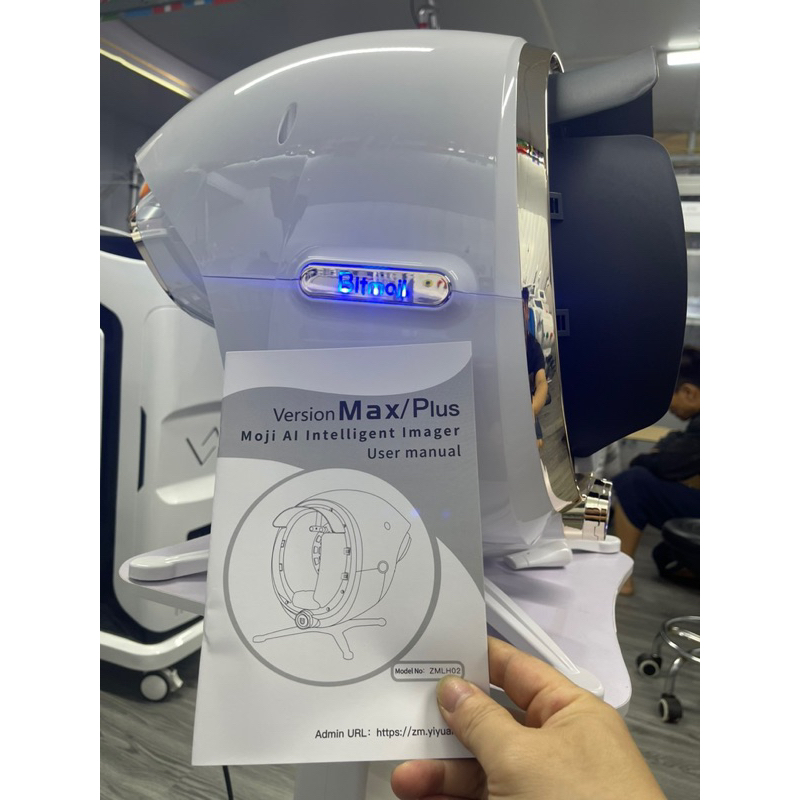 máy phân tích da hãng bitmoji, máy soi da   siêu sắc nét phân tích được các bệnh lý về da