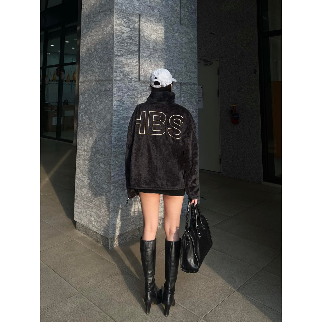 Áo khoác lông dày HBS FURRY JACKET