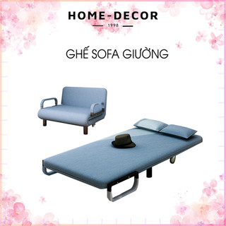 Sofa Giường Gấp Gọn, Ghế Sofa Đa Năng Có Bánh Xe - 80,100,120 Cm