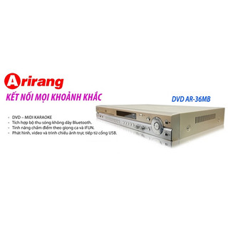 [Mã ELHACE giảm 4% đơn 300K] Đầu DVD Karaoke Arirang AR-36MB