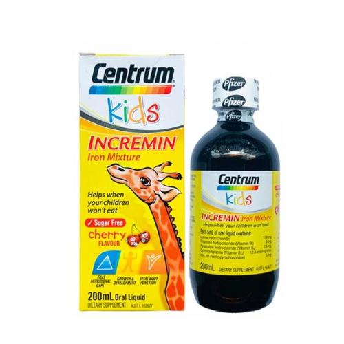 Siro ăn ngon centrum kids orihiro lọ 200ml cải thiện tầm vóc cho bé hỗ trợ biếng ăn tăng cân