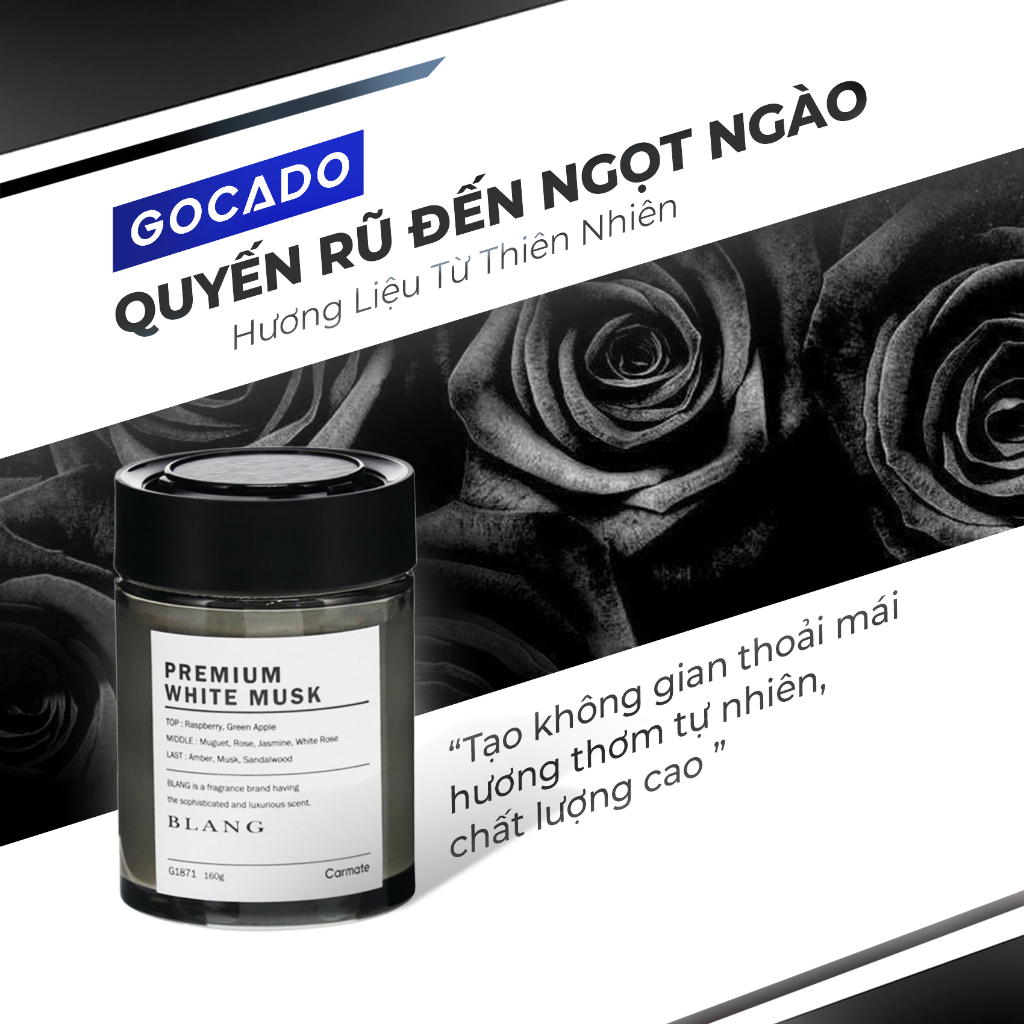 Sáp Thơm ô tô cao cấp, xe hơi chính hãng Brang gel NL Luxury Savon