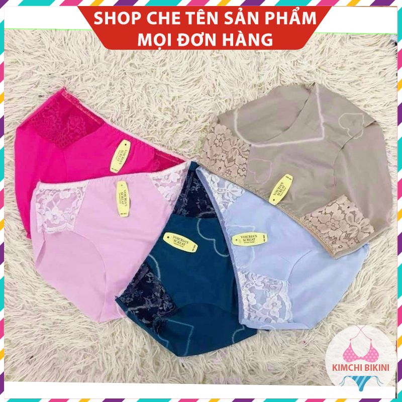 Quần nót pha ren hoa thun lạnh KIMCHIBIKINI đồ con su nữ thiết kế mềm mại thoáng mát xinh đẹp QL159