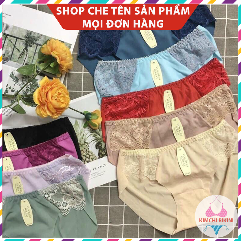 Quần nót pha ren hoa thun lạnh KIMCHIBIKINI đồ con su nữ thiết kế mềm mại thoáng mát xinh đẹp QL159