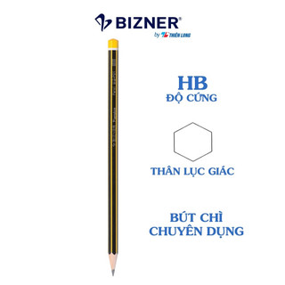 Bút chì gỗ thiên long biz p01 hb cao cấp - camshop