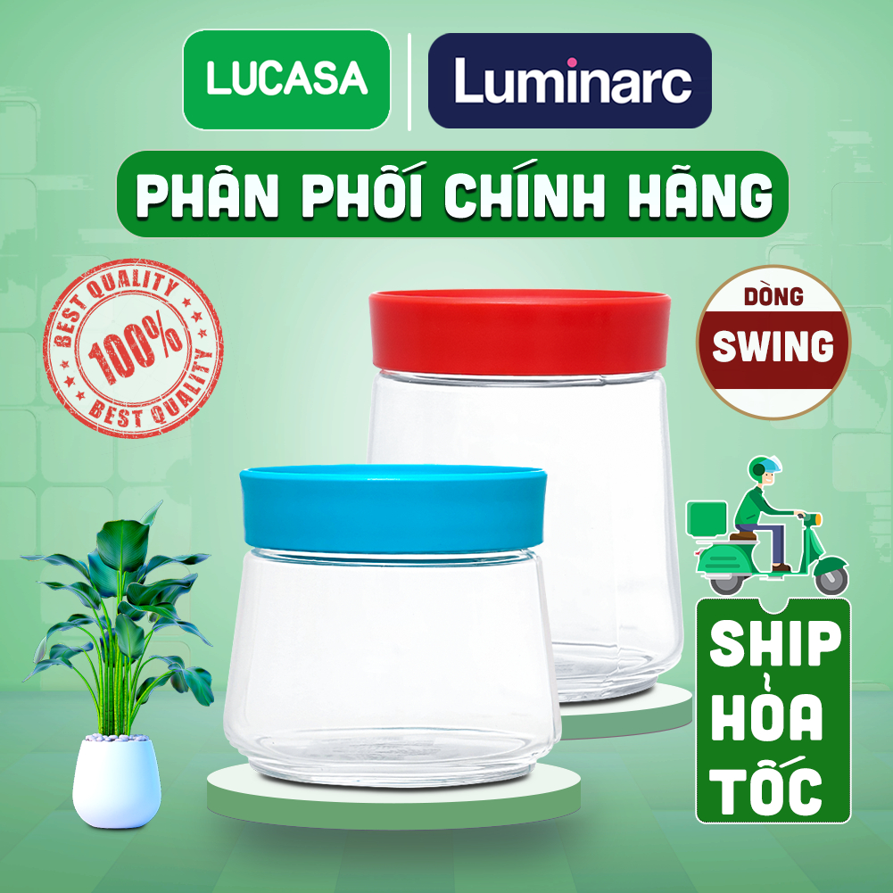 Hũ Thủy Tinh Luminarc Swing | Phân Phối Chính Hãng