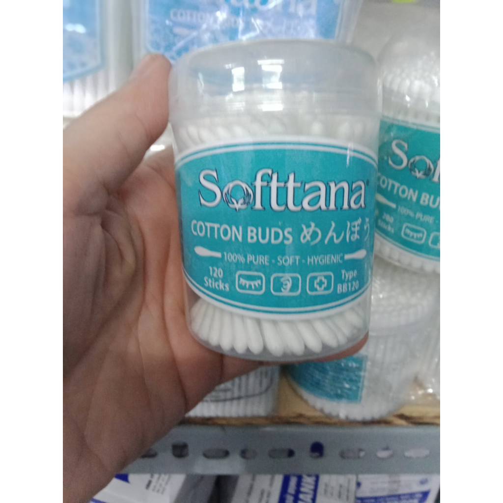 Tăm bông vệ sinh tai mũi softana