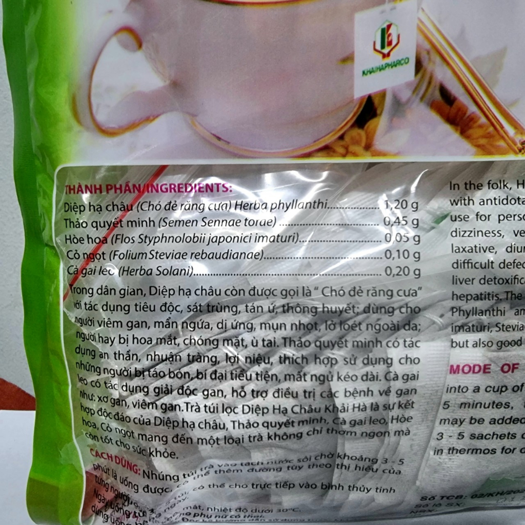 Diệp Hạ Châu  - Giúp mát gan, giải độc hiệu quả thương hiệu Khải Hà