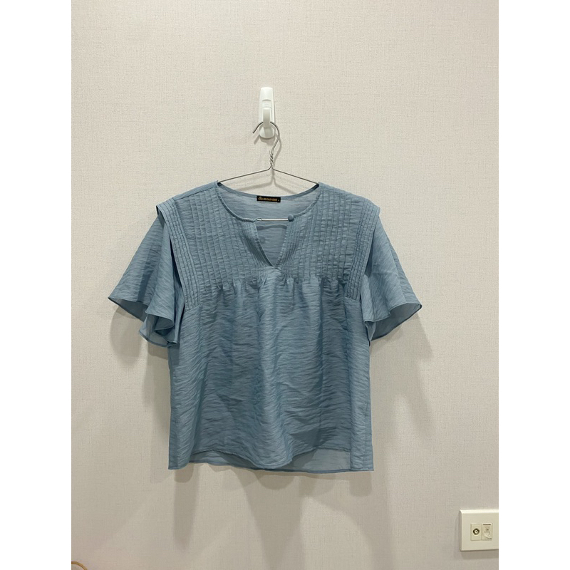 Pass Áo kiểu OLV size S mới 99% chưa mặc tiểu thư công sở tay ngắn olvboutique thanh lý localbrand kín đáo