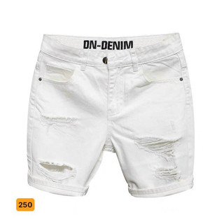 Quần jean nam ngắn, quần short jean nam, quần bò nam màu xanh rách cap cấp QJNA027